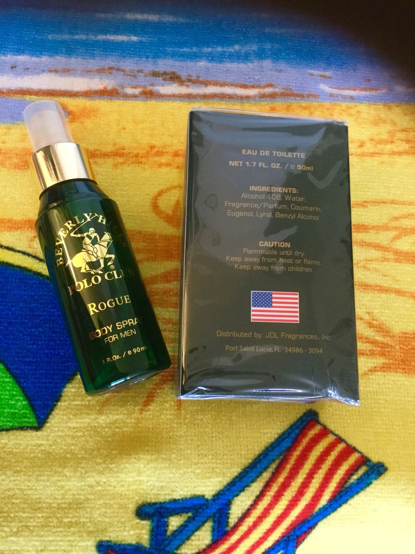 Beverly Hills Polo Club Cologne for Men with Polo club men body spray / 2 New items for $25 🐎 🎩