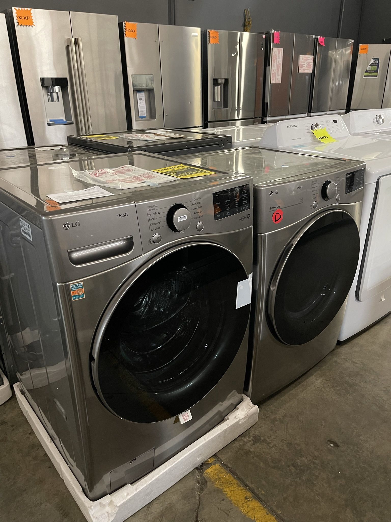 LG laundry set front load washer and gas dryer,All Products : American Fashion Style Bags On Sale