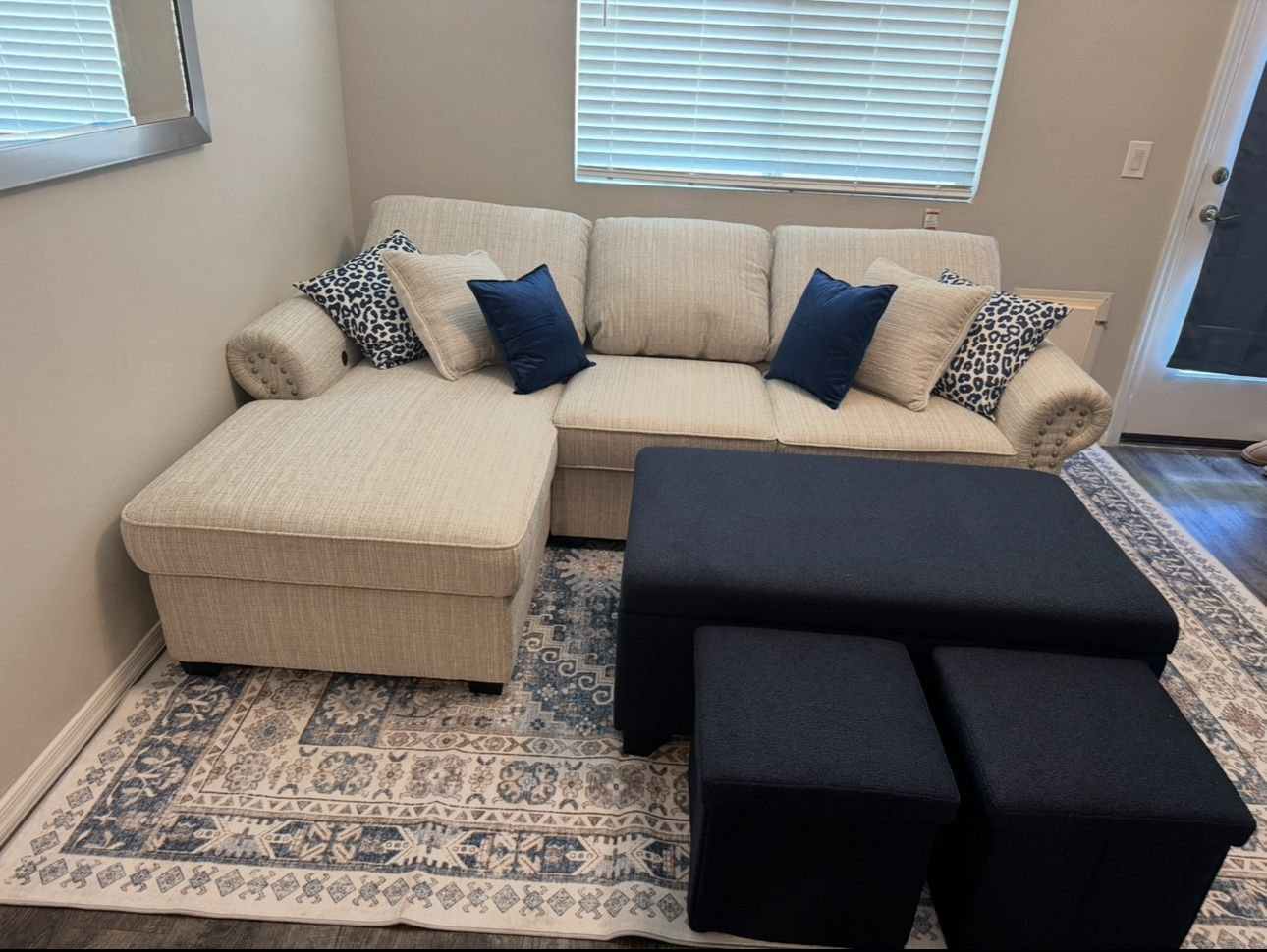 Reclining Couch/Coffee Table Set