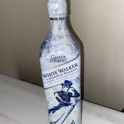 White Walker GAME OF THRONES LIMITED EDITION by Johnnie Walker EMPTY Bottle