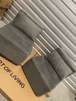 Gray gaming couch