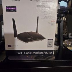 Netgear AC1200 WiFi Cable Modem Router