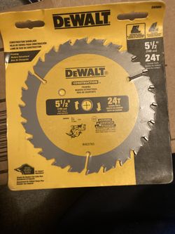 DeWalt 5 1/4” 24Tooth Circular Saw Blade NIB