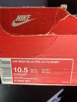 Nike Air max 90 flyknit size 10.5