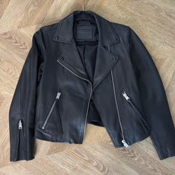 ALLSAINTS Leather jacket US 8 Like New 