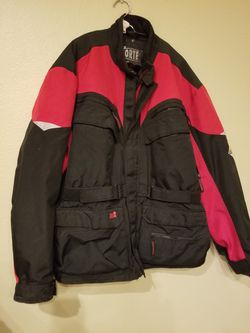 Nice Motorcycle size L insulated jacket with removable vest