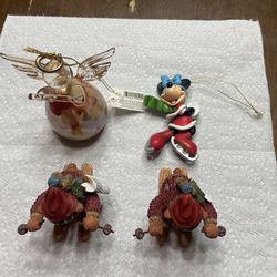 Vintage Russ Christmas Ornaments New Out Of Box 