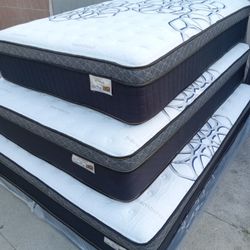 💢factory Mattress 💢Pillow Top 12" Thick 💢new In A Plastic Sealed 💢twin$145 💢full$180💢queen $199