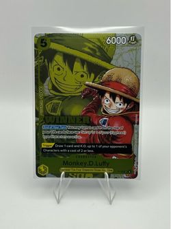 Monkey D. Luffy P - 106 Winner Card