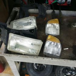 Dodge Headlights 94 To 2000 With Lamps