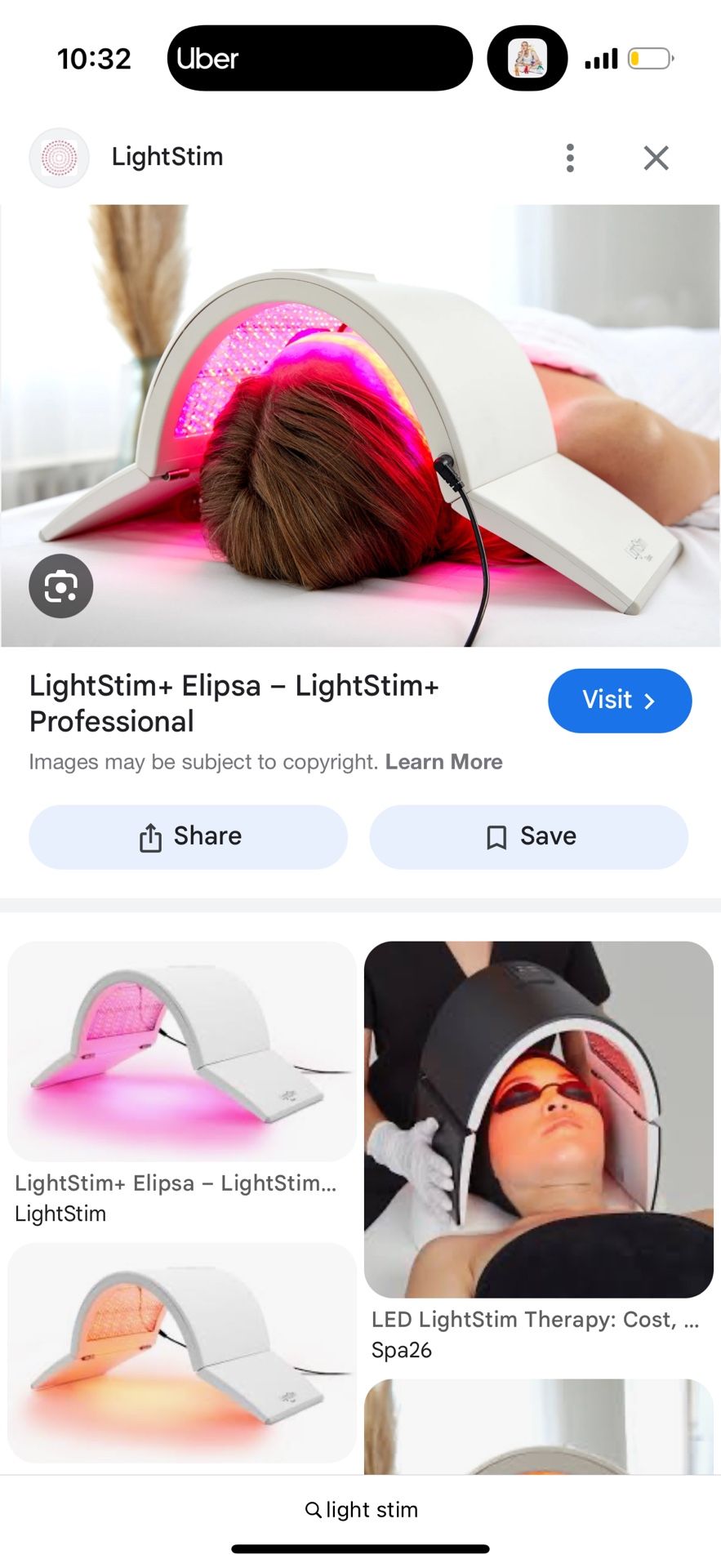 Black lightstim