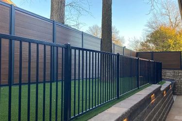 Iron Steel Metal Fence Gate Weldinh Gate Fence Front Yard Security  Fence 