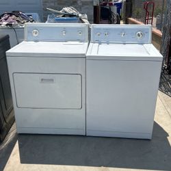 Kenmore Washer And Gas Dryer Set Heavy Duty 