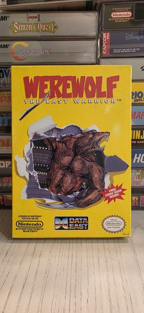 NES NINTENDO WEREWOLF THE LAST WARRIOR