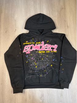 Black spider hoodie