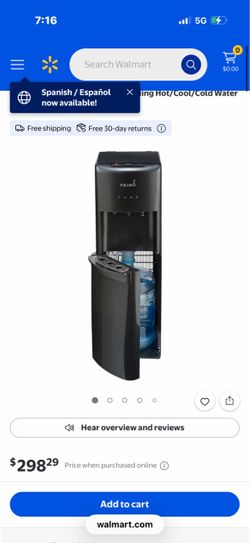 Primo water dispenser