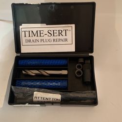 BMW Oil Plug Leak Fix    TIME SERT  AWESOME !