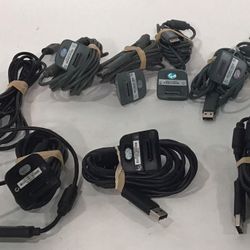 Genuine Microsoft Xbox 360 wireless USB adapter charging cables ($10 for 3)