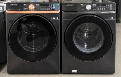 Samsung Front Load Washer and Dryer Set | Warranty Included