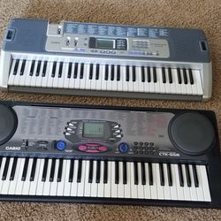 2 Casio Keyboards