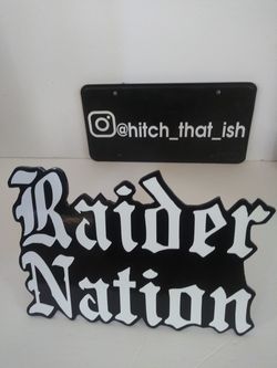 Raider nation custom hitch