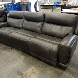 Leather Sofa $600.. 15% Off Furniture Sale Ends Saturday 