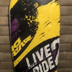 No Fear Live 2 Ride Vintage Boogie Board