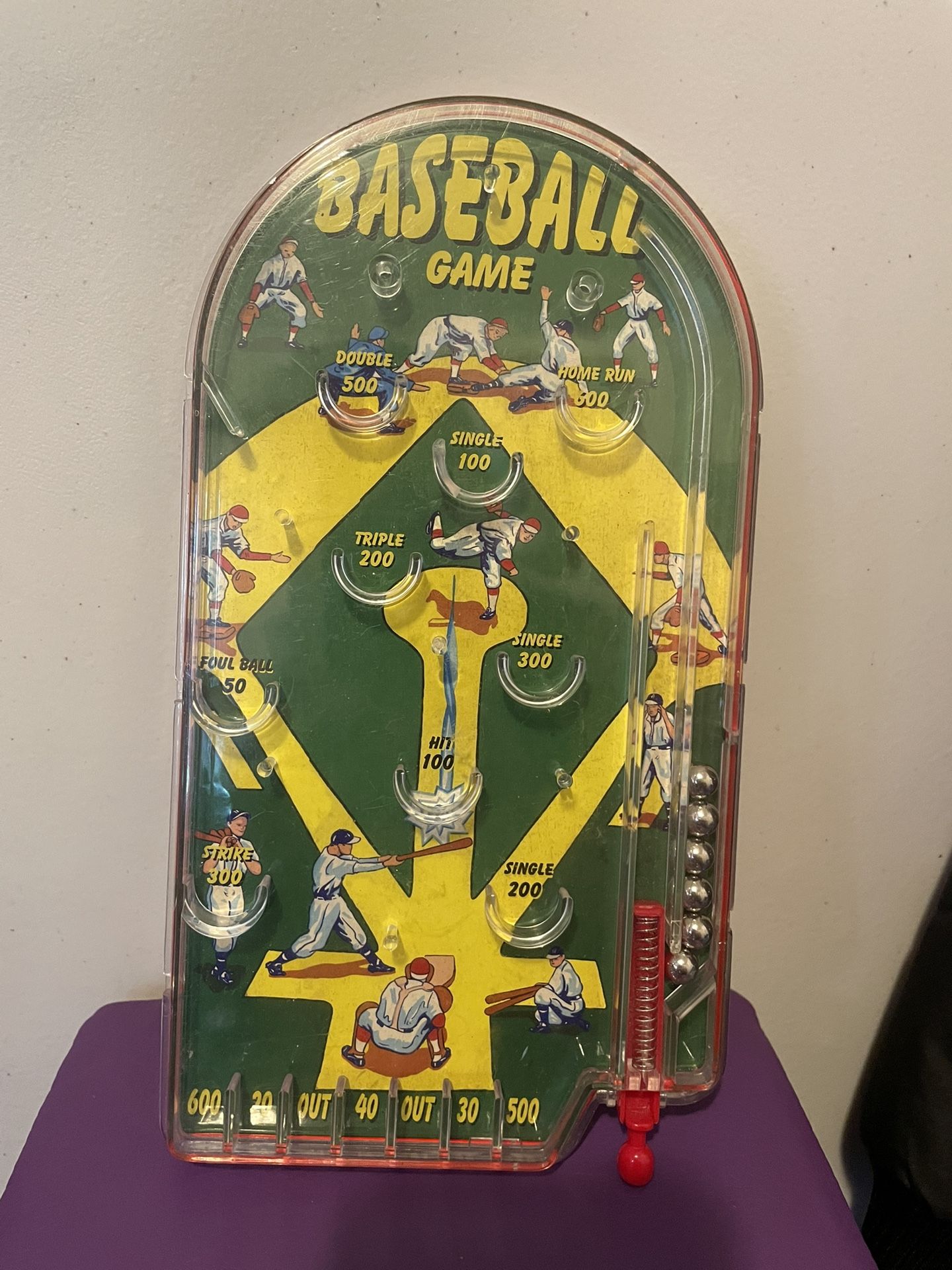 Toy Baseball Game