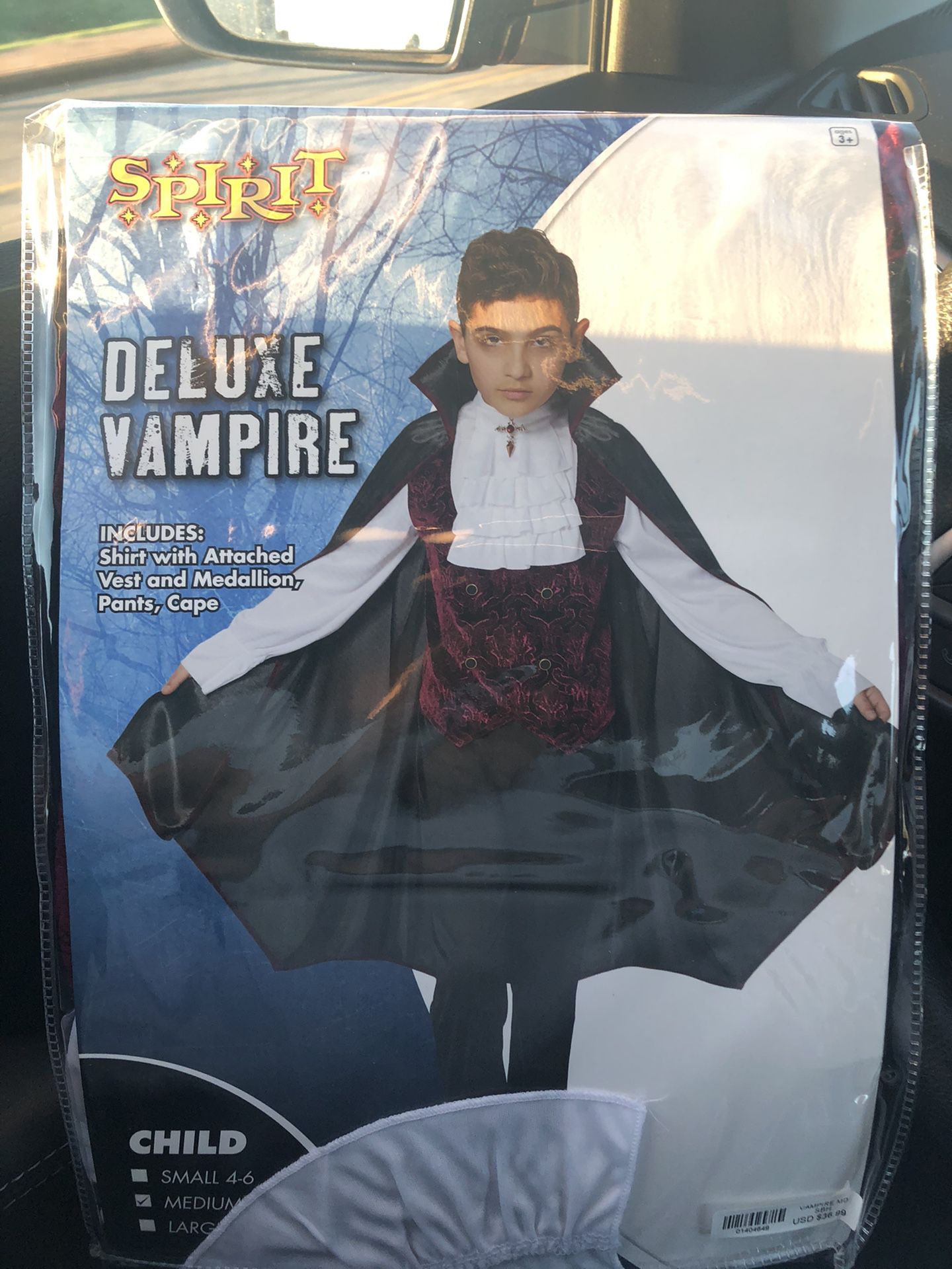 New Halloween Vampire costume 