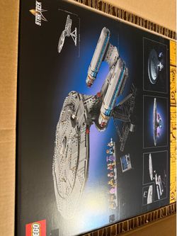 LEGO USS ENTERPRISE with Shuttle
