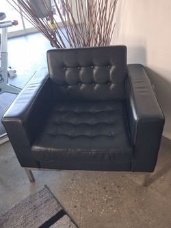 Leather couches