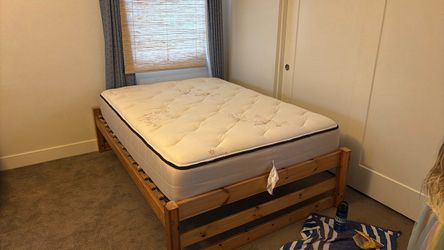 Full size Ortho mattress ($20 obo) with bed (optional)