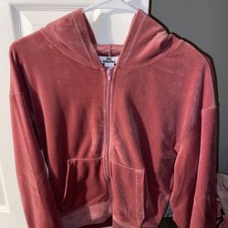 Dark Pink Zip Up