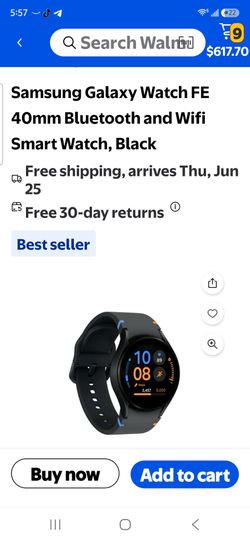 SAMSUNG Galaxy Watch fe Blue tooth and https://offerup.com/redirect/?o=d2lmaS5zbWFydA== watch