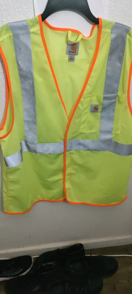 XL Carhartt Yellow Safety Vest