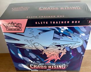 ⚡ Chaos Rising Elite Trainer Box (ETB) – $95