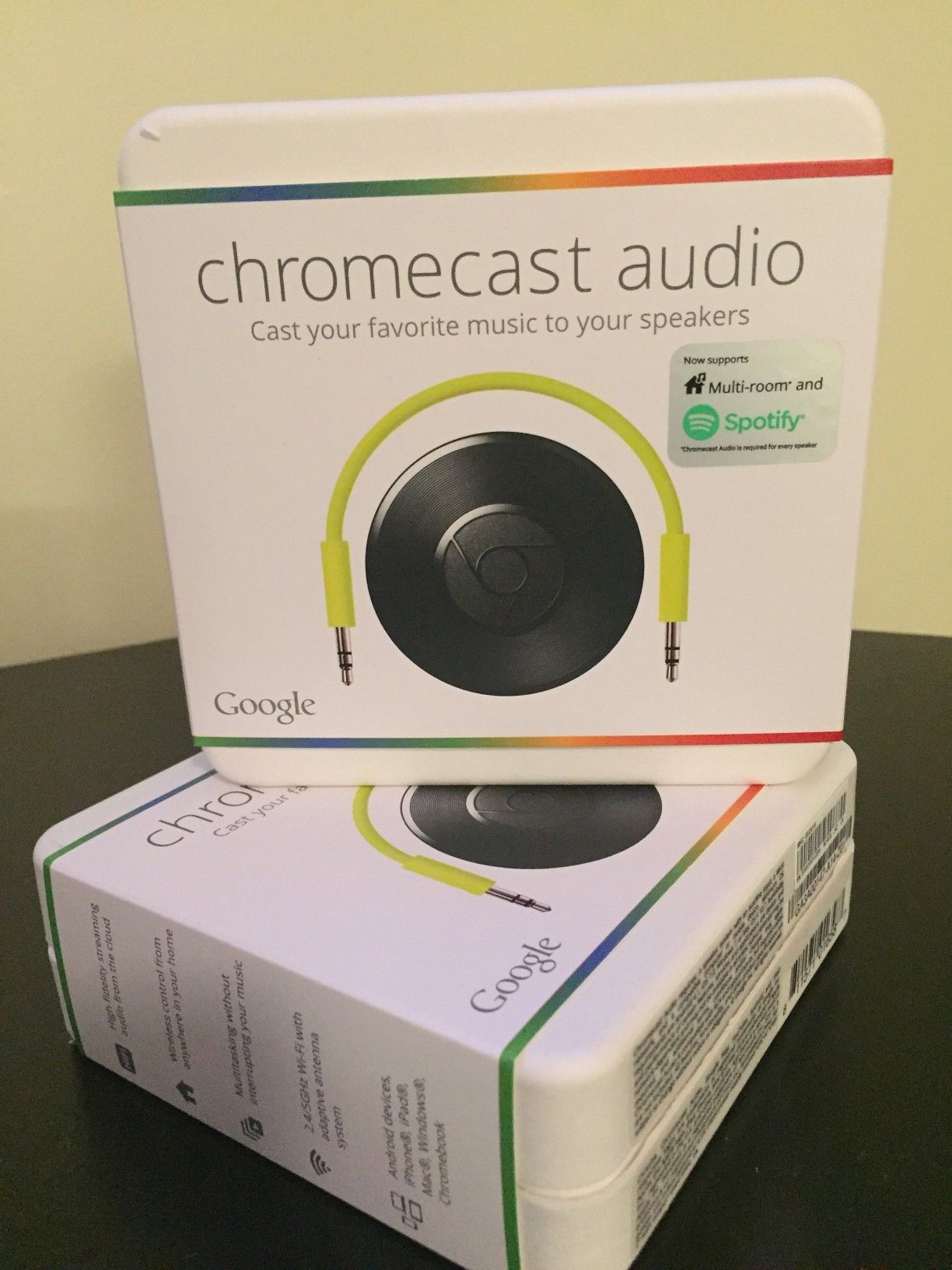 Google Chromecast audio, price each