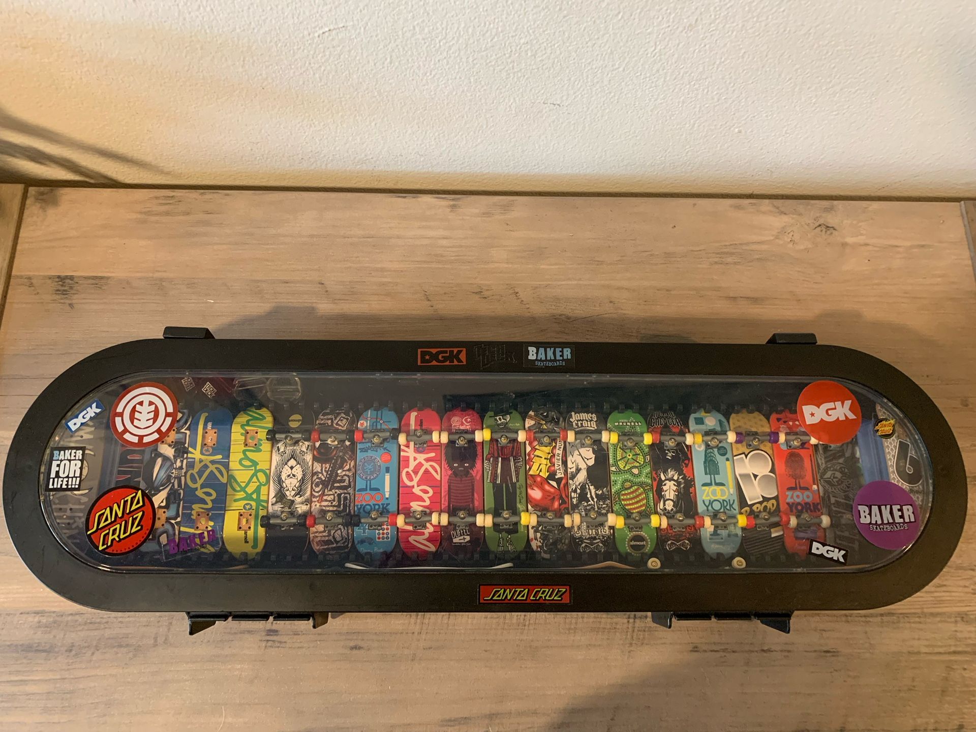 Tech Deck Collection With Storage Case