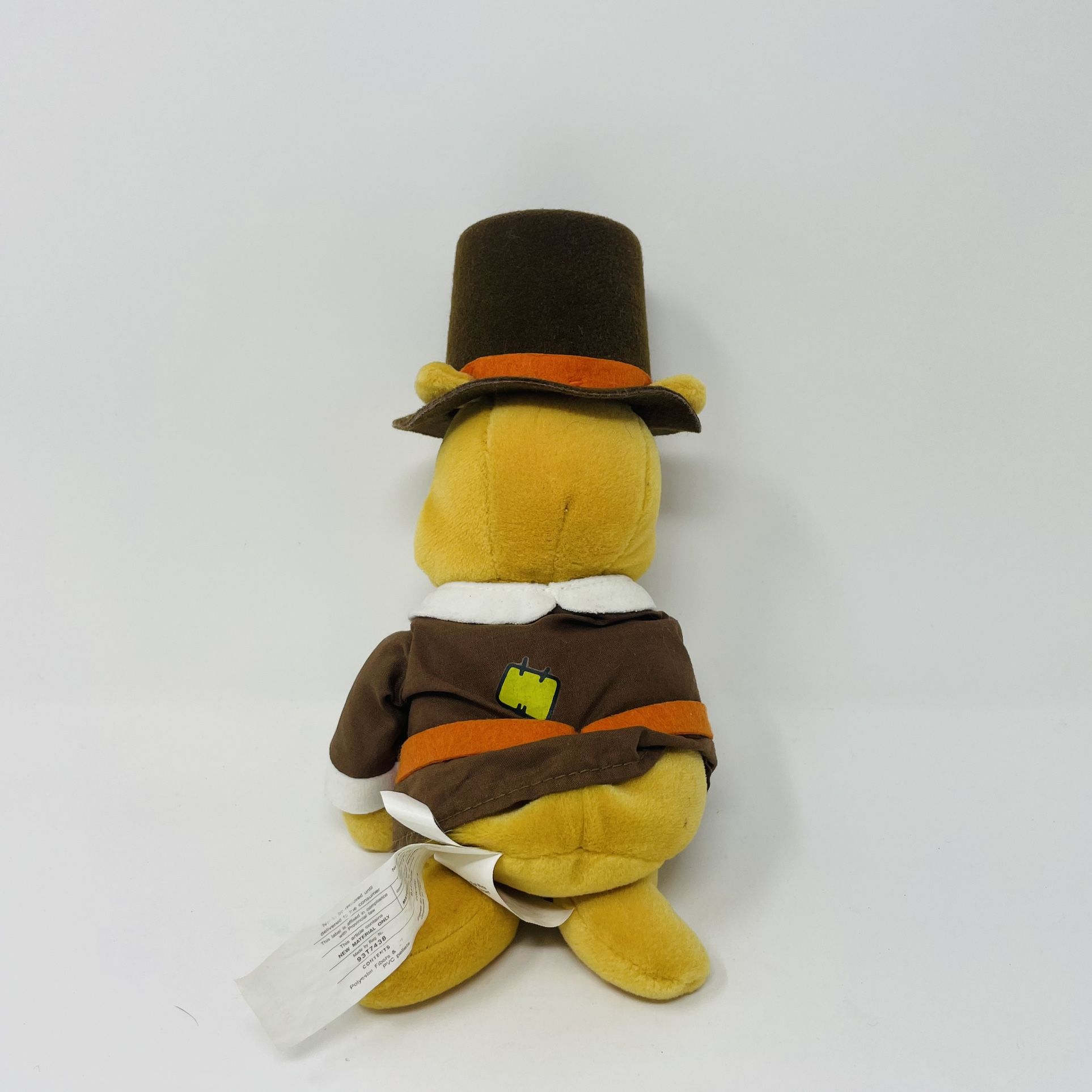 Disney Pilgram Pooh Bean Bag Plush
