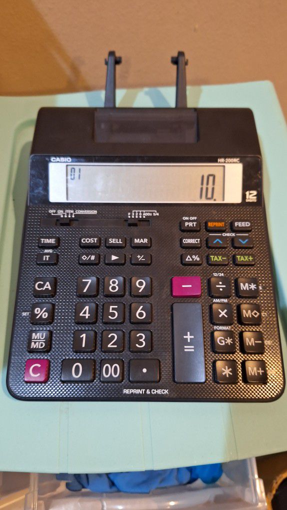 Casio HR-200RC Calculator