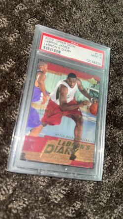 2003 Upper Deck LeBron James Lebrons Diary Mint 9