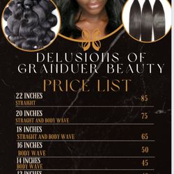 100% Virgin Human Hair Bundles 