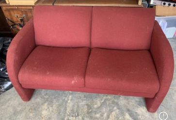 Beautiful Office Furniture Couch Desks And 4 Reception Waiting Room Chairs 