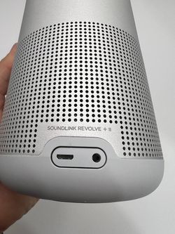 Bose SoundLink Revolve plus II Portable Bluetooth Speaker Silver