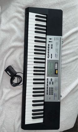 Casio LK-175 61-Key Lighted Keyboard Piano w/ Power Adapter
