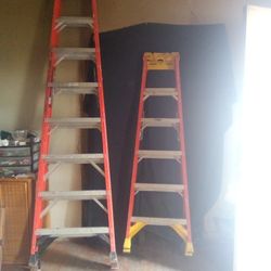 Werner 6ft' And 8'ft Fiber Ladders