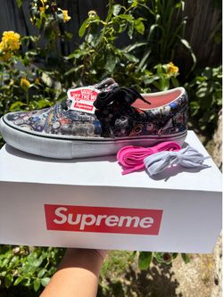 Vans Era Supreme X Mike Kelley Grey size 11