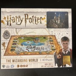 HARRY POTTER - THE WIZARDING  WORLD  4-D Puzzle 892 Pieces New Sealed
