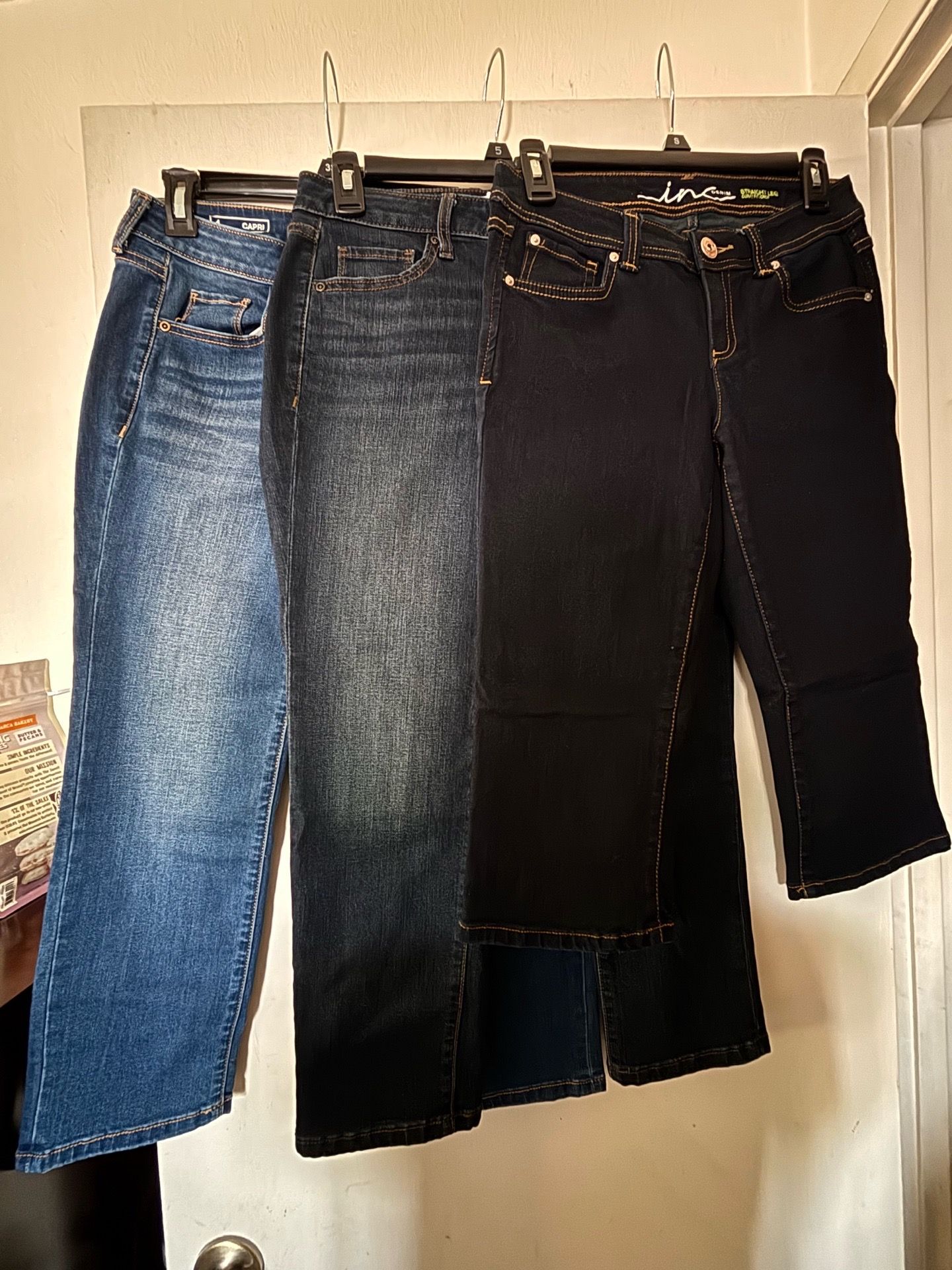 2 Sonoma Capris and 1 INC Capri