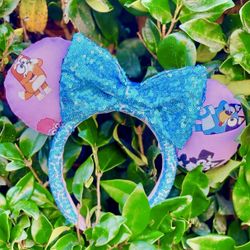 Minnie Mouse Ears Bluey 